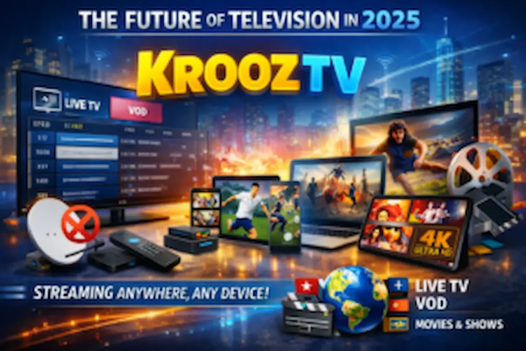 The Ultimate Guide to Krooz TV covering features setup benefits and streaming services on smart devices.